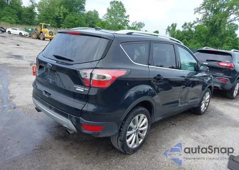 2017 Ford Escape Titanium из США, поврежденный, VIN 1FMCU0JD3HUA87508